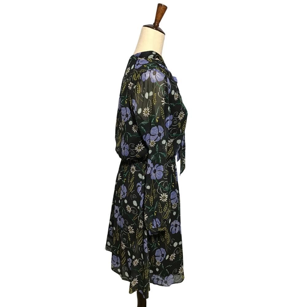 Banana Republic Sheer Floral Mini Dress - Picture 4 of 7